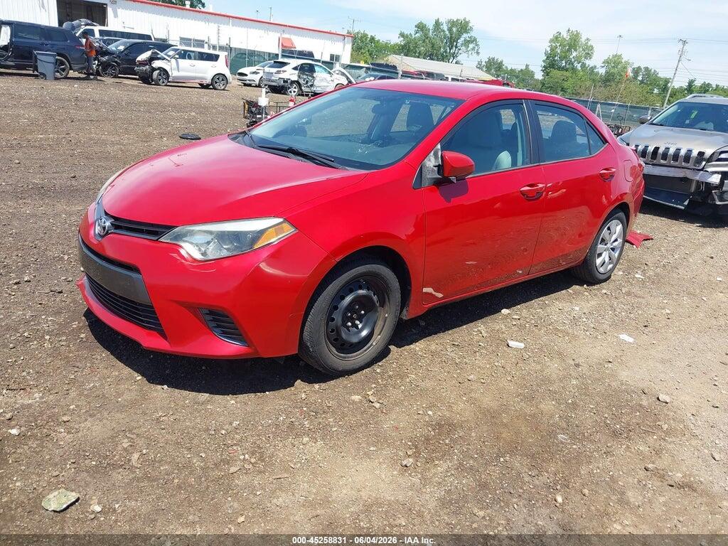 2T1BURHE0FC256493 2015 TOYOTA COROLLA photo no. 2