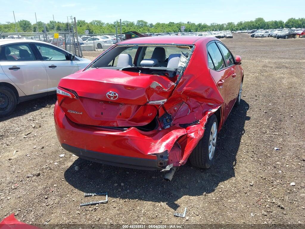 2T1BURHE0FC256493 2015 TOYOTA COROLLA photo no. 6