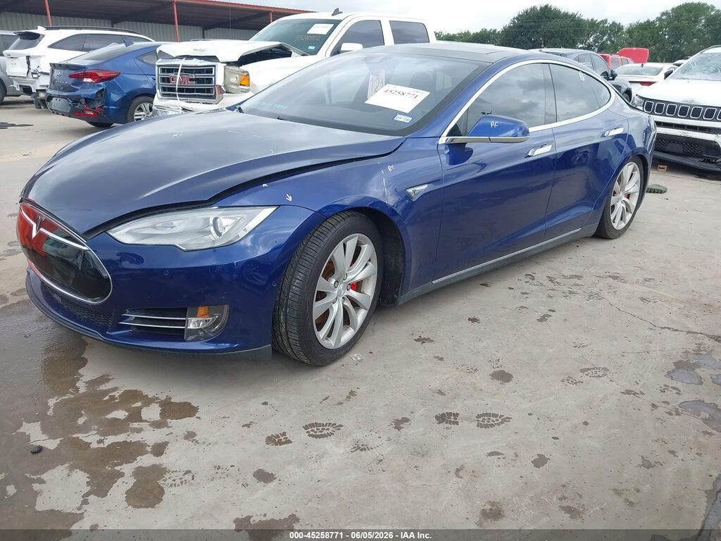 5YJSA1E4XGF136901 2016 TESLA MODEL S photo no. 2