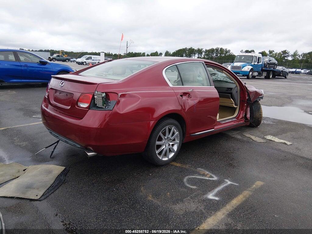 JTHBH96SX65030213 2006 LEXUS GS 300 photo no. 4