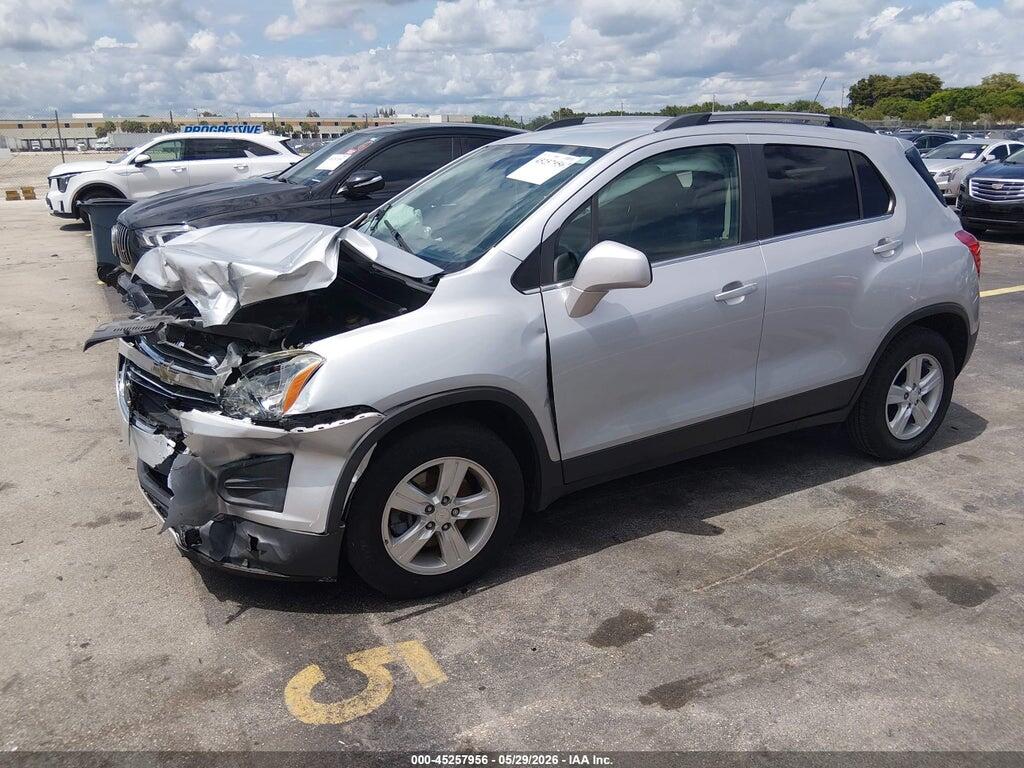 3GNCJLSB7GL262046 2016 CHEVROLET TRAX photo no. 2