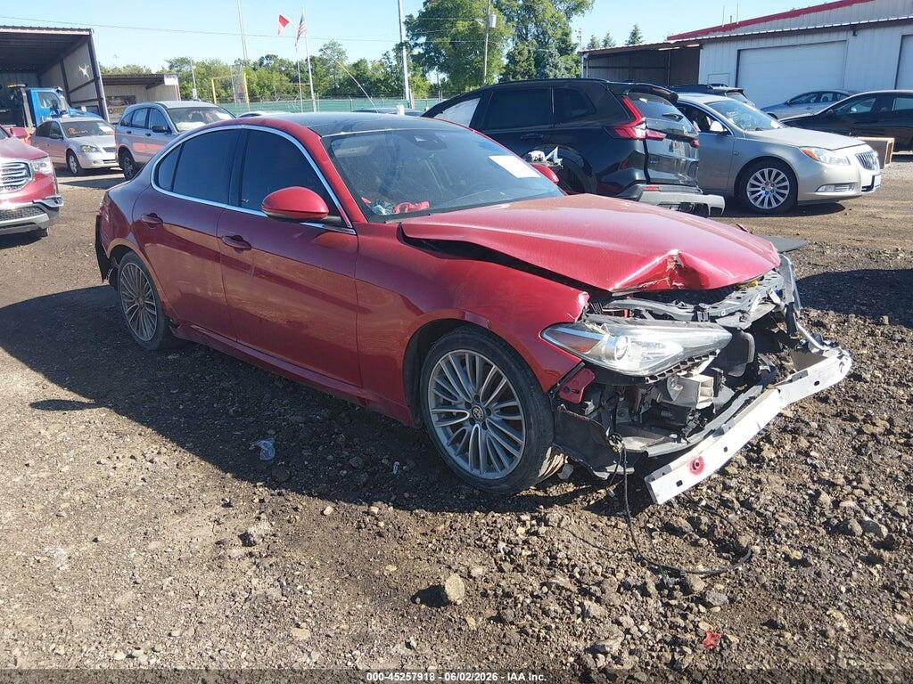 ZARFAECN6J7572894 2018 ALFA ROMEO GIULIA photo no. 1