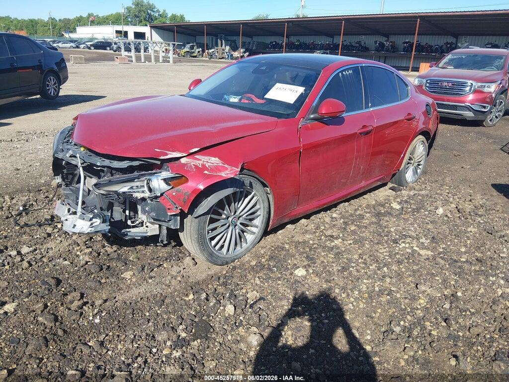 ZARFAECN6J7572894 2018 ALFA ROMEO GIULIA photo no. 2