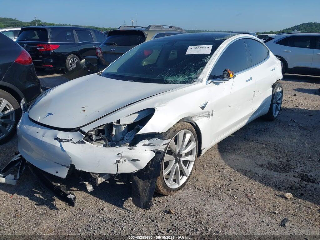 5YJ3E1EA5LF785708 2020 TESLA MODEL 3 photo no. 2