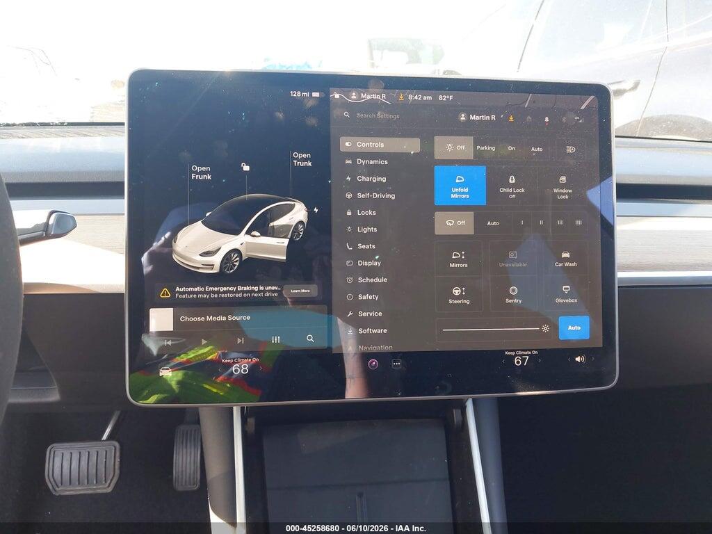 5YJ3E1EA5LF785708 2020 TESLA MODEL 3 photo no. 7