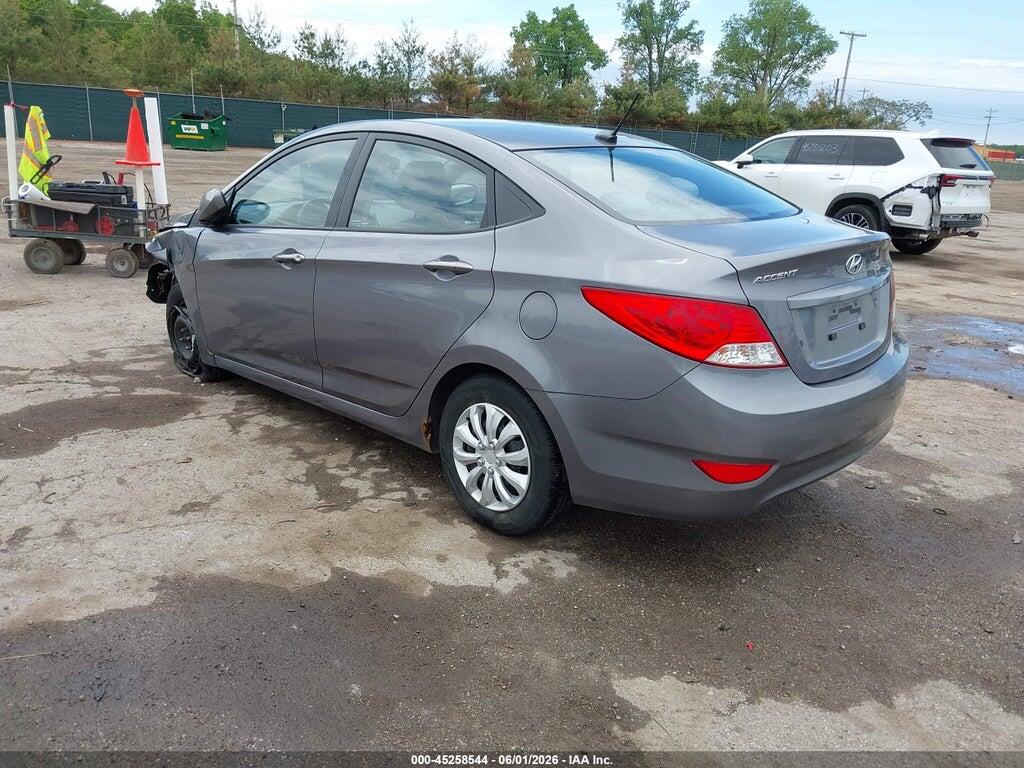 KMHCT4AEXEU605533 2014 HYUNDAI ACCENT photo no. 3