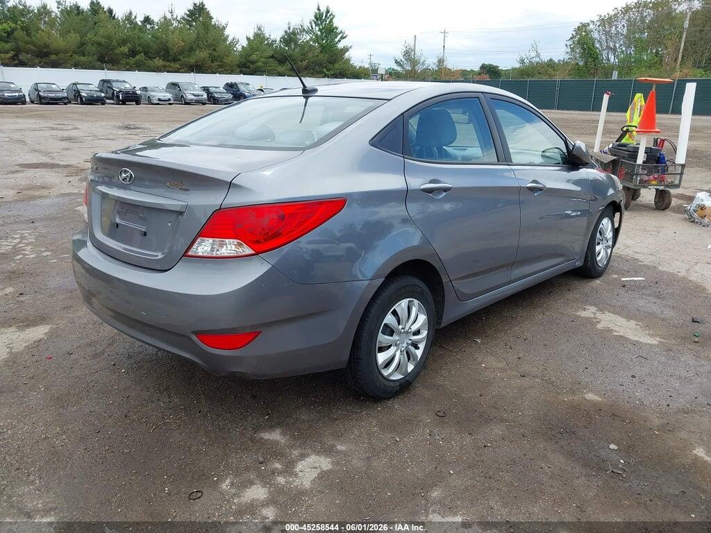 KMHCT4AEXEU605533 2014 HYUNDAI ACCENT photo no. 4