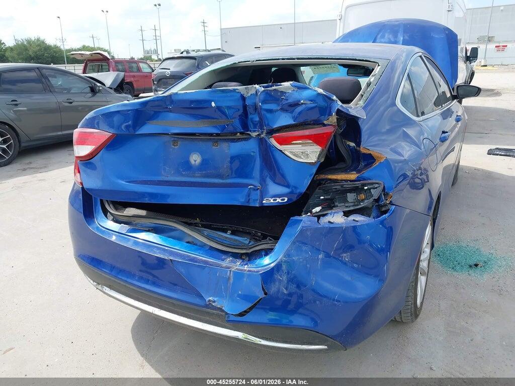 1C3CCCAB7FN605915 2015 CHRYSLER 200 photo no. 6