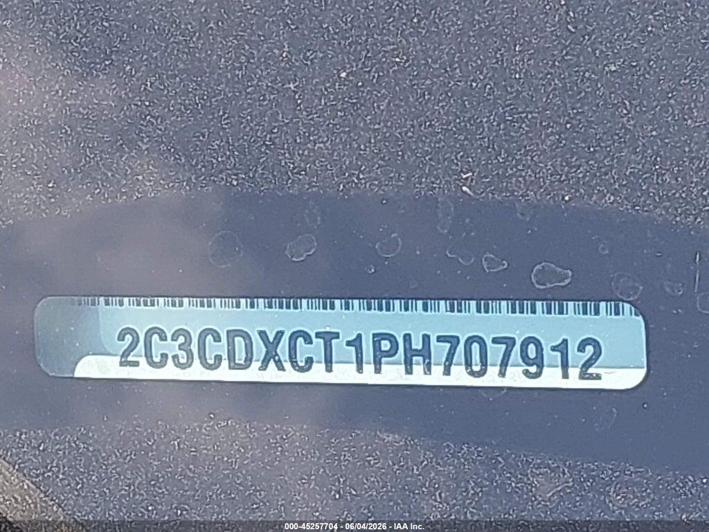 2C3CDXCT1PH707912 2023 DODGE CHARGER photo no. 9