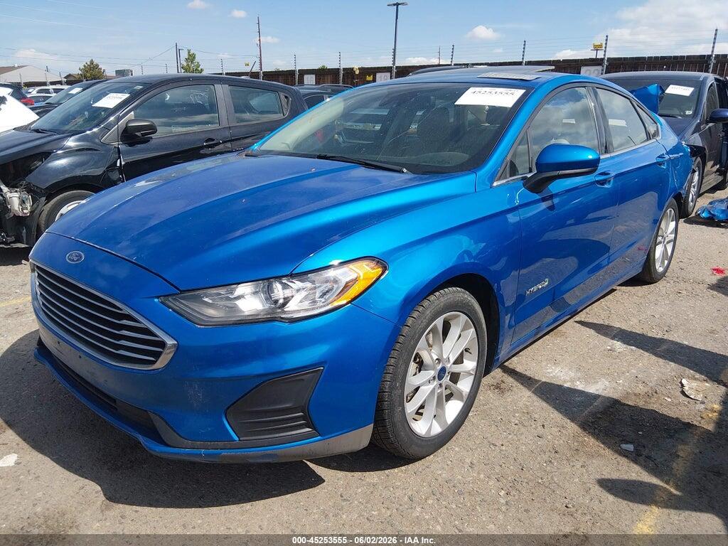 3FA6P0LUXKR263870 2019 FORD FUSION HYBRID photo no. 2