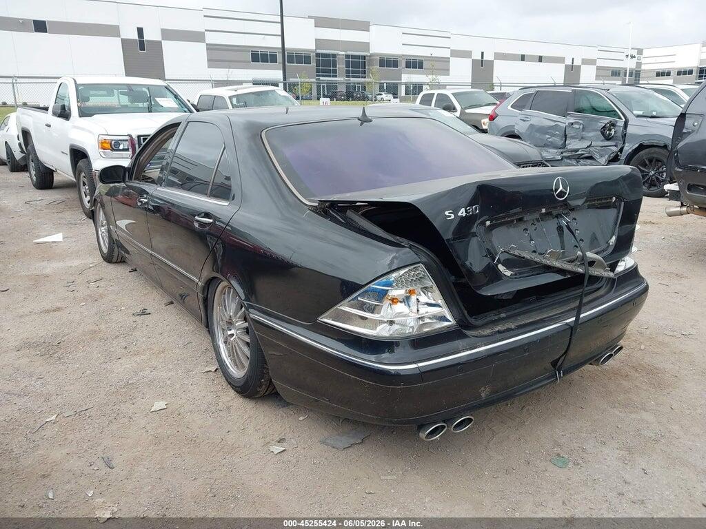 WDBNG70J91A193178 2001 MERCEDES-BENZ S 430 photo no. 3
