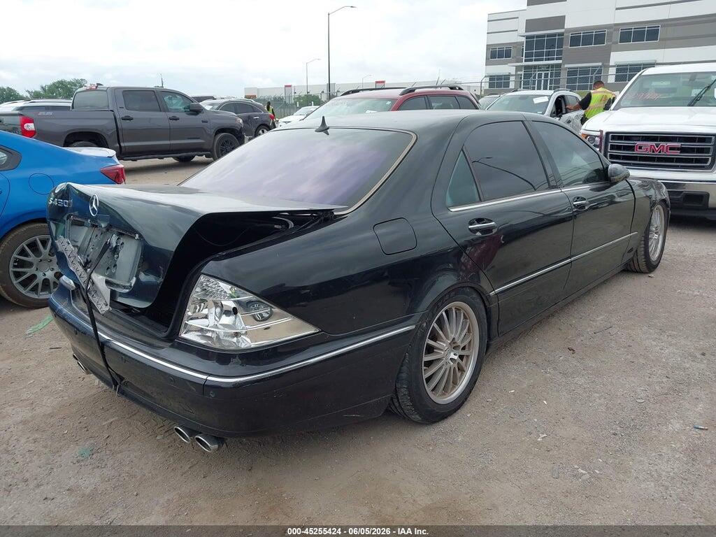 WDBNG70J91A193178 2001 MERCEDES-BENZ S 430 photo no. 4