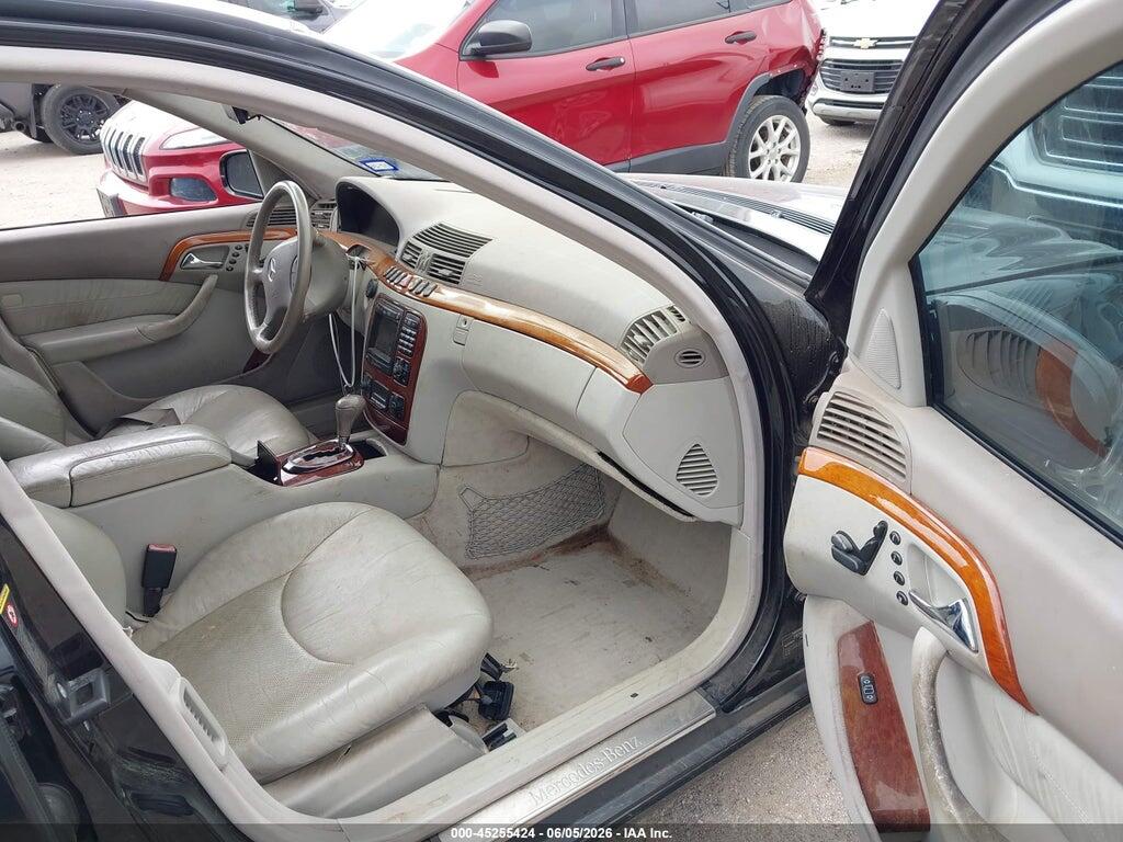 WDBNG70J91A193178 2001 MERCEDES-BENZ S 430 photo no. 5