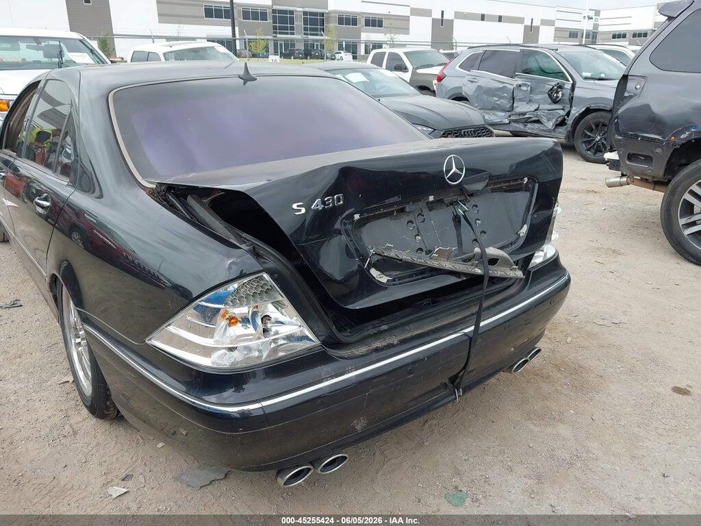 WDBNG70J91A193178 2001 MERCEDES-BENZ S 430 photo no. 6