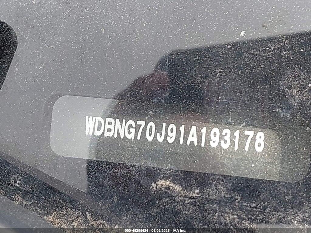 WDBNG70J91A193178 2001 MERCEDES-BENZ S 430 photo no. 9