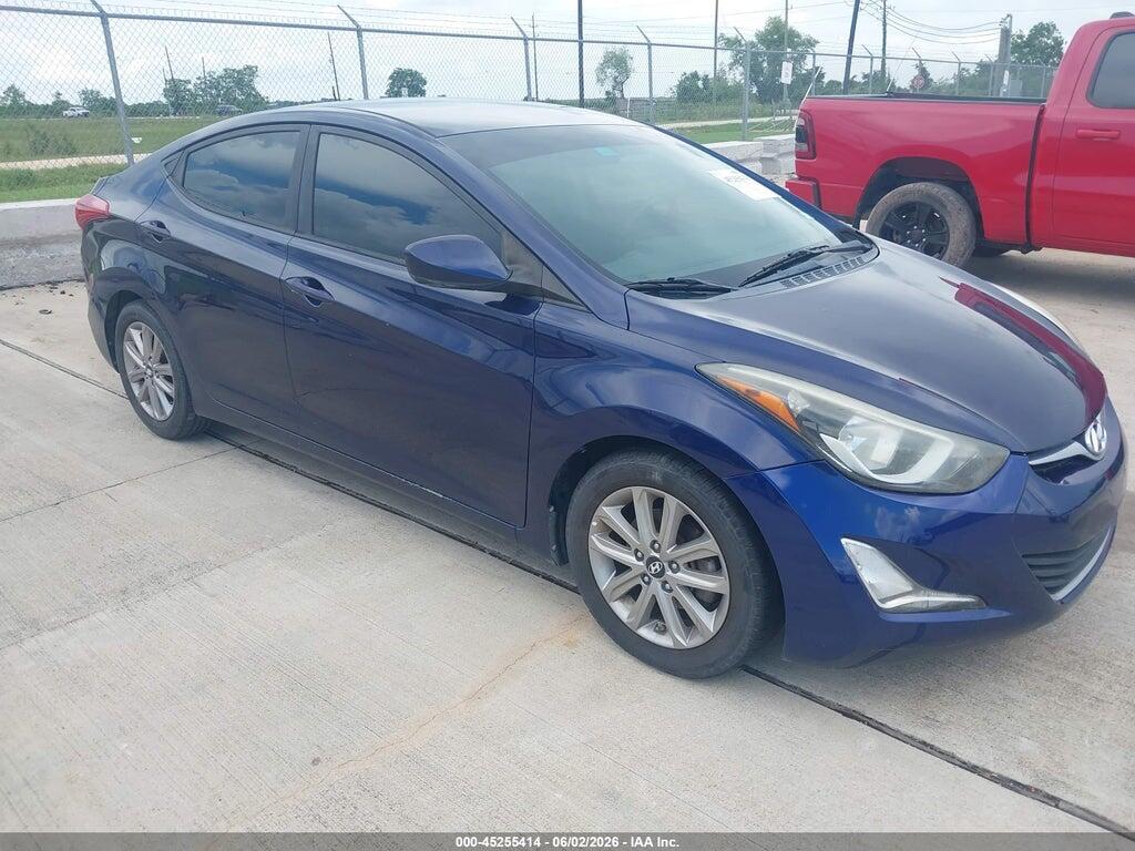 5NPDH4AE8EH486546 2014 HYUNDAI ELANTRA photo no. 1