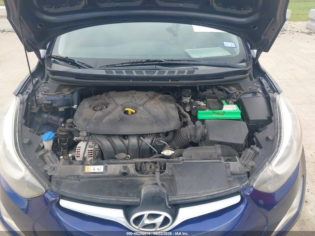 5NPDH4AE8EH486546 2014 HYUNDAI ELANTRA photo no. 10