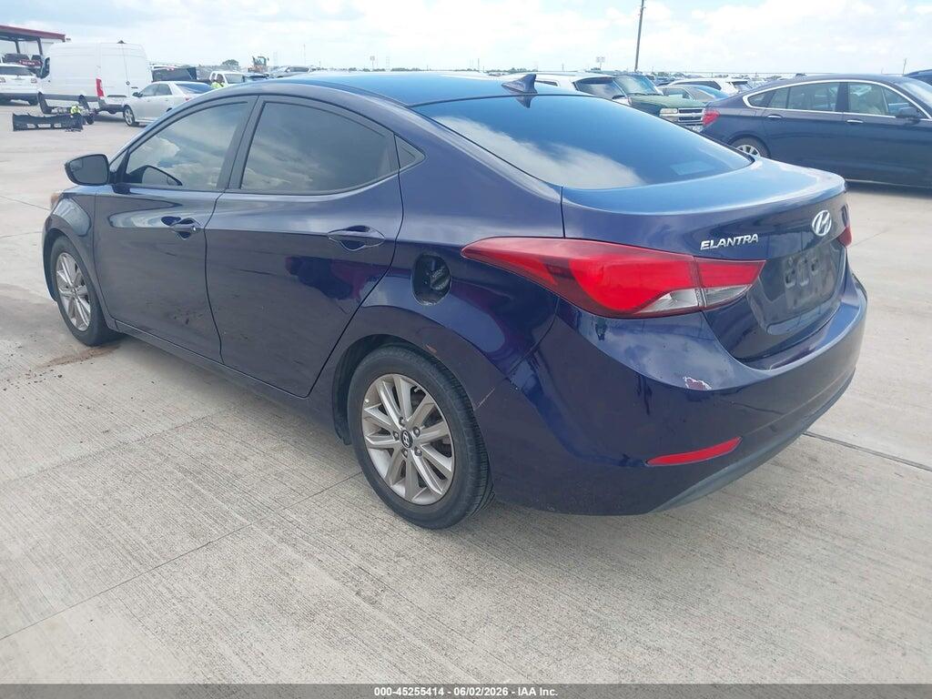 5NPDH4AE8EH486546 2014 HYUNDAI ELANTRA photo no. 3