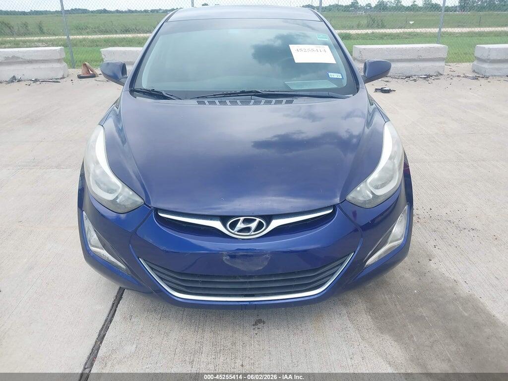 5NPDH4AE8EH486546 2014 HYUNDAI ELANTRA photo no. 6