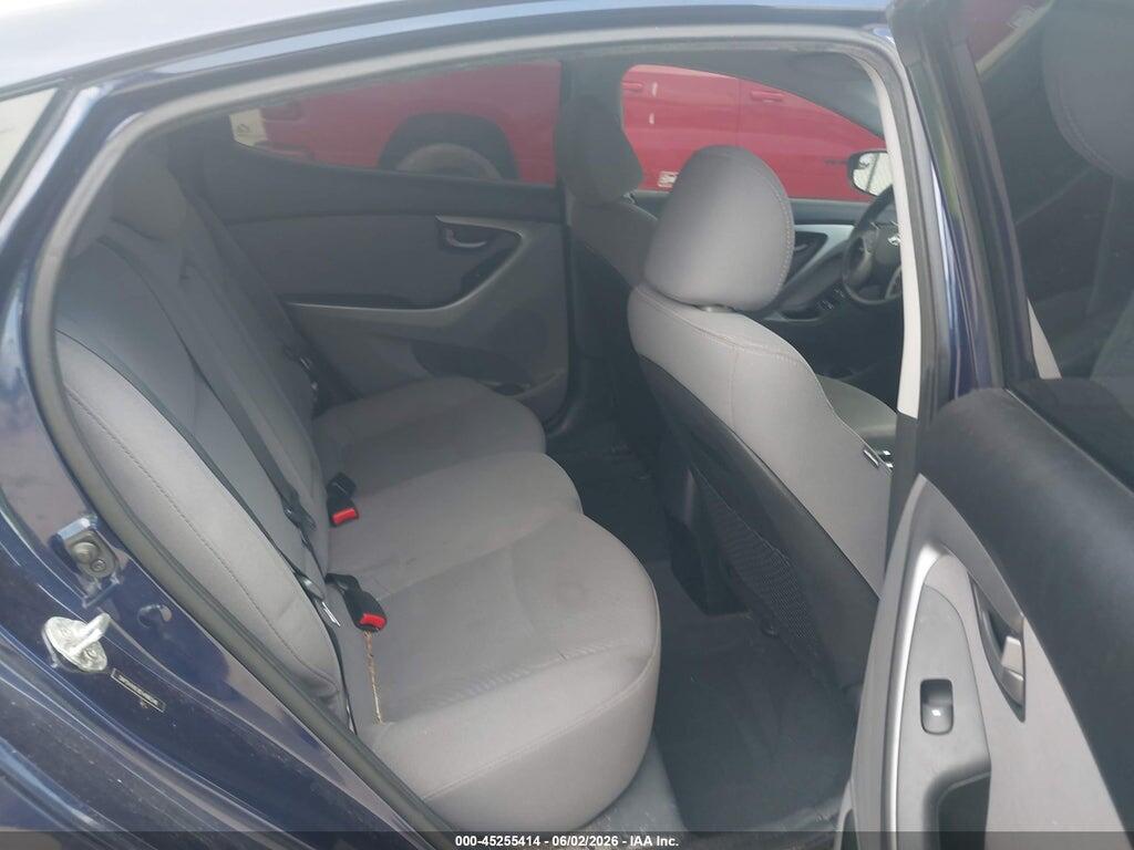 5NPDH4AE8EH486546 2014 HYUNDAI ELANTRA photo no. 8