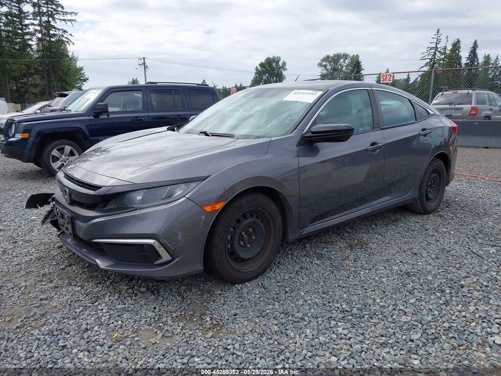 19XFC2F64KE206795 2019 HONDA CIVIC photo no. 2