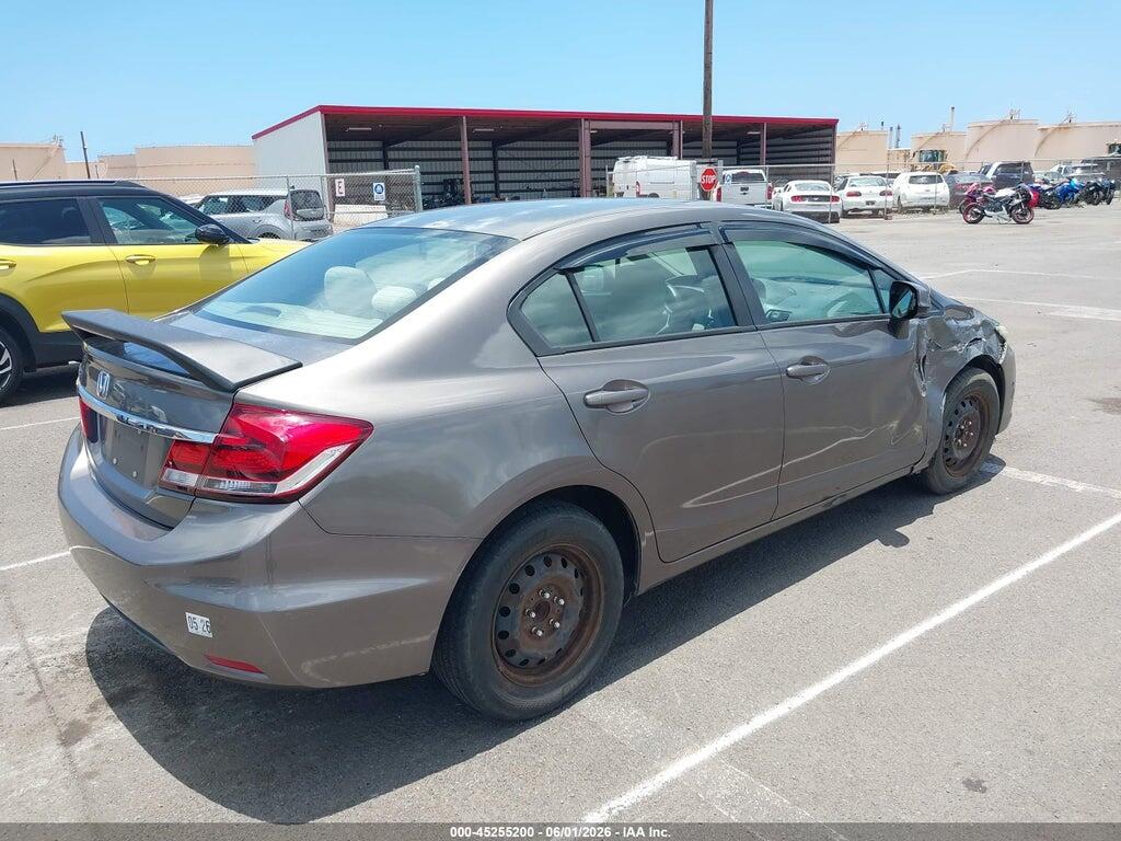 2HGFB2F59DH564736 2013 HONDA CIVIC photo no. 4