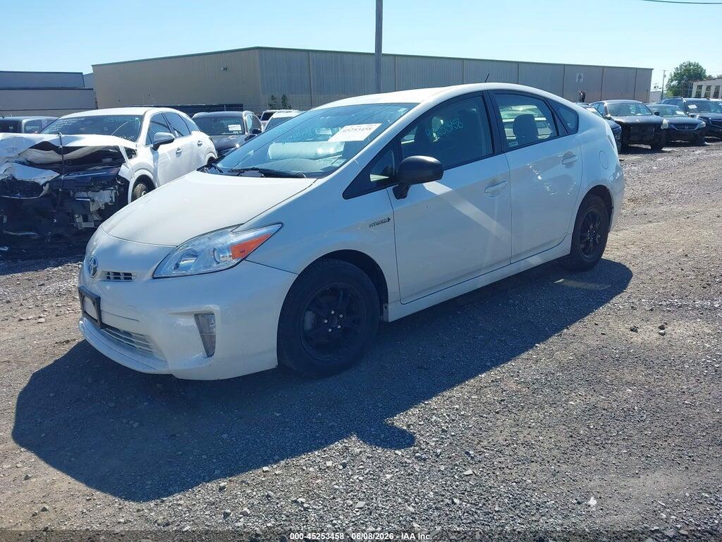 JTDKN3DU0F0438289 2015 TOYOTA PRIUS photo no. 2