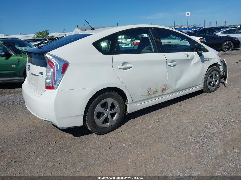 JTDKN3DU0F0438289 2015 TOYOTA PRIUS photo no. 4