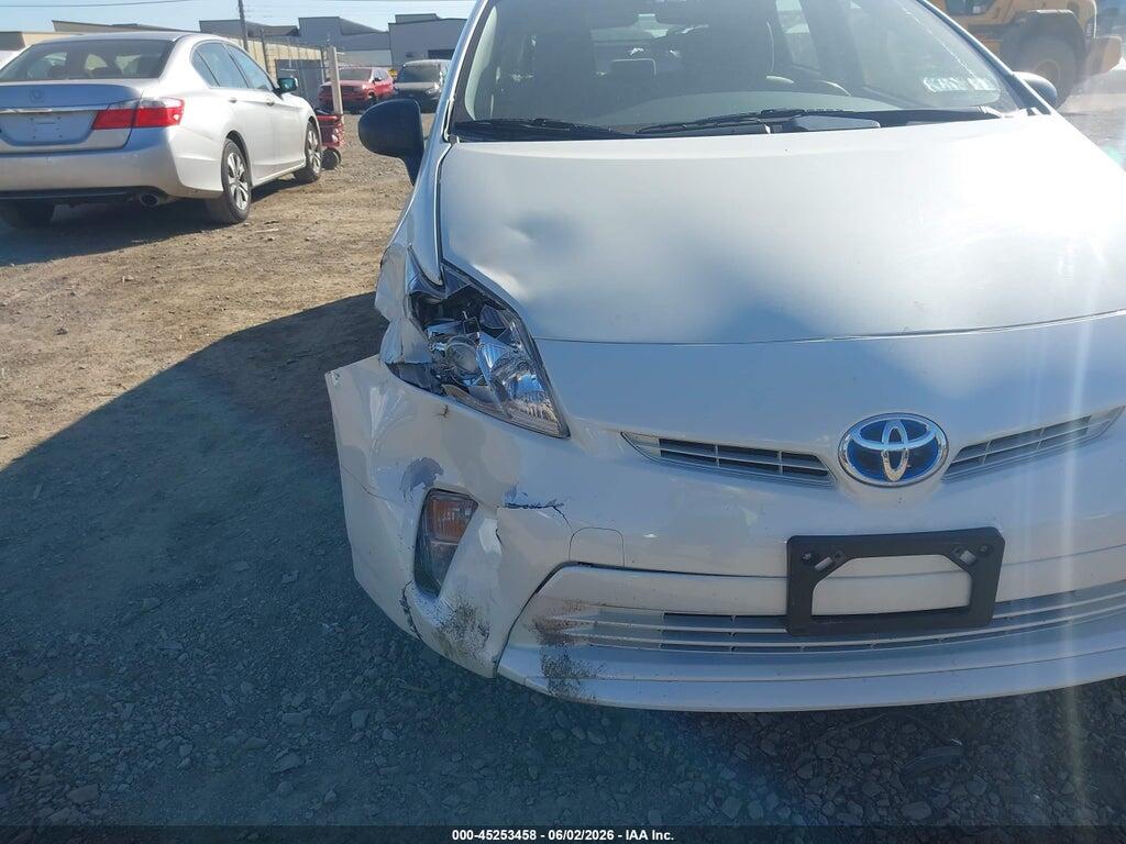 JTDKN3DU0F0438289 2015 TOYOTA PRIUS photo no. 6