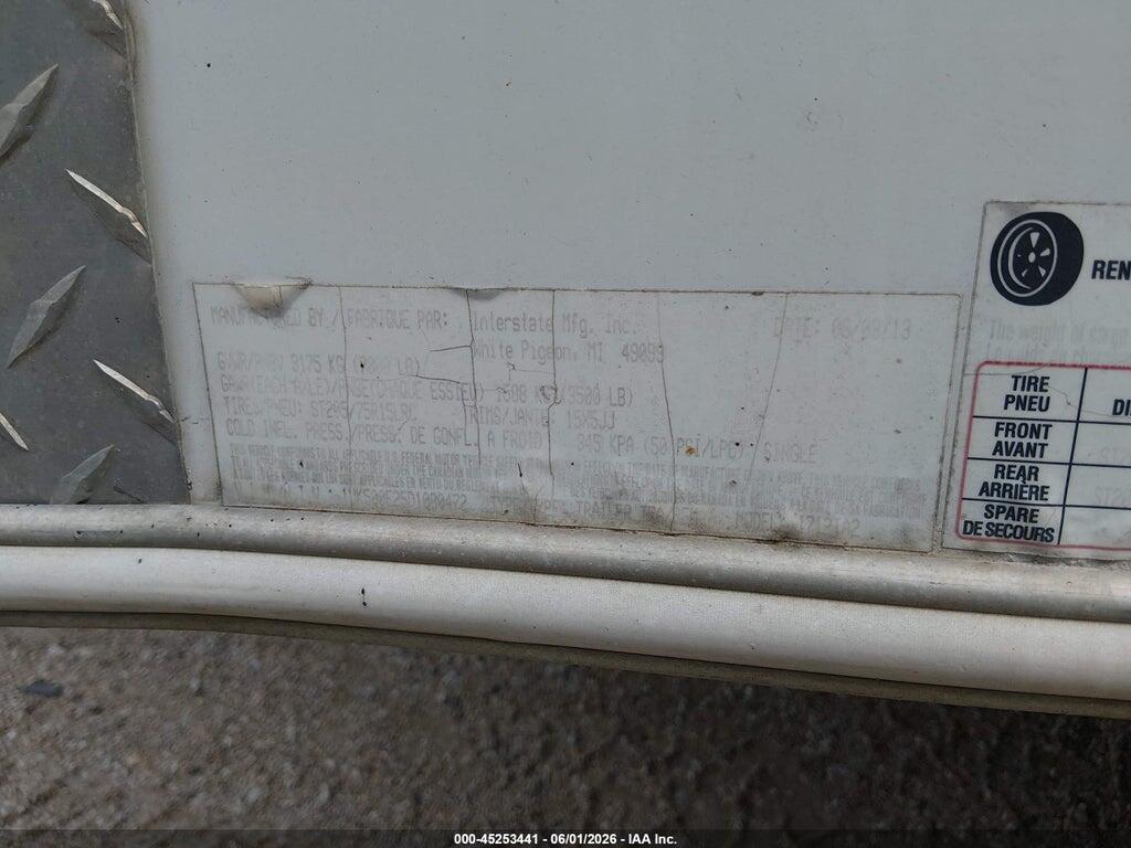 1UK500E25D1080472 2013 INTERSTATE TRAILER  INC OTHER photo no. 9