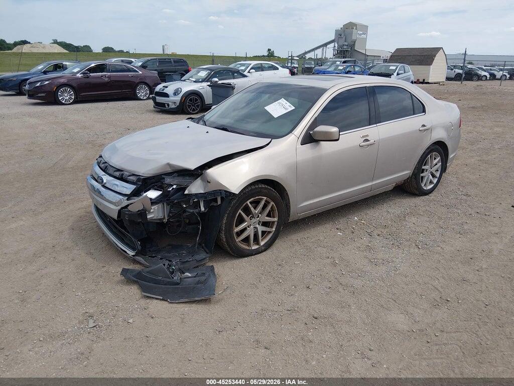 3FAHP0JG8AR297004 2010 FORD FUSION photo no. 2