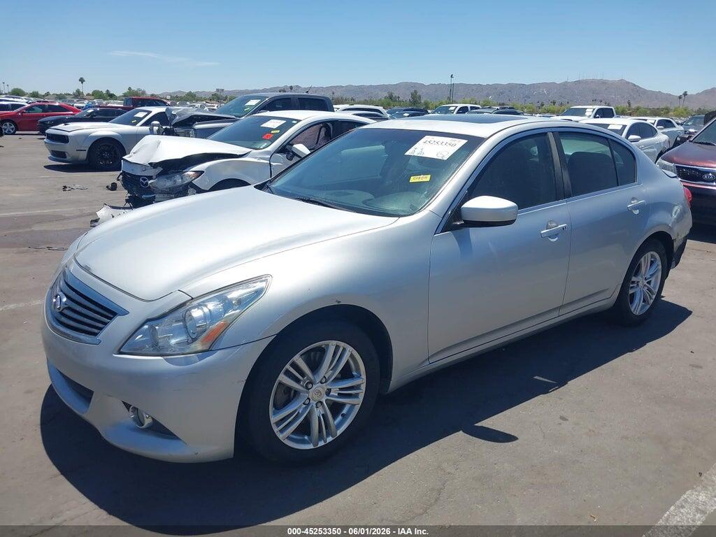 JN1CV6AR2DM767347 2013 INFINITI G37X photo no. 2