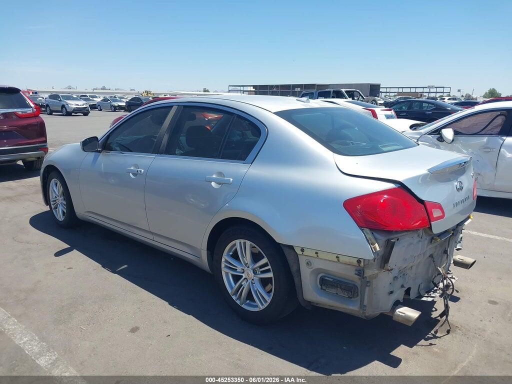 JN1CV6AR2DM767347 2013 INFINITI G37X photo no. 3
