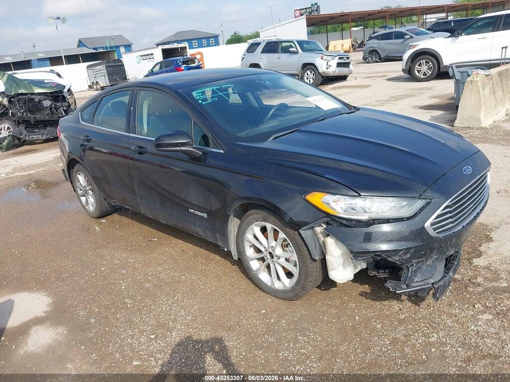 3FA6P0LU2KR143707 2019 FORD FUSION HYBRID photo no. 1