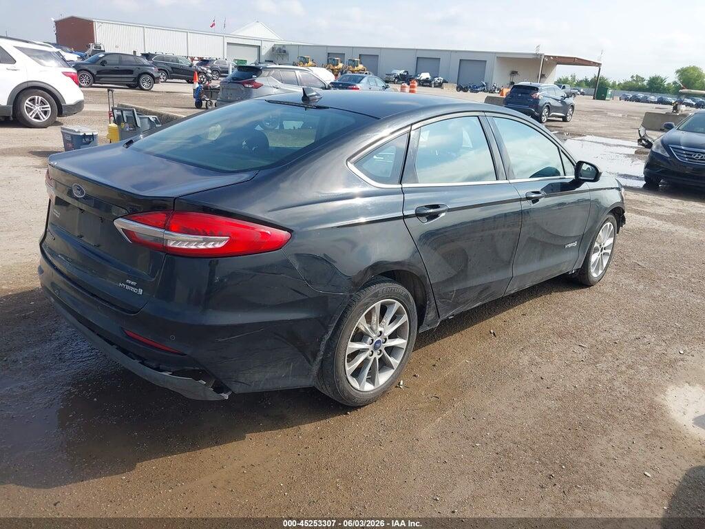 3FA6P0LU2KR143707 2019 FORD FUSION HYBRID photo no. 4