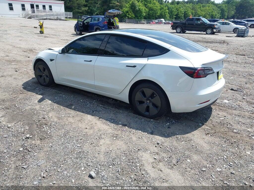 5YJ3E1EBXNF328579 2022 TESLA MODEL 3 photo no. 3