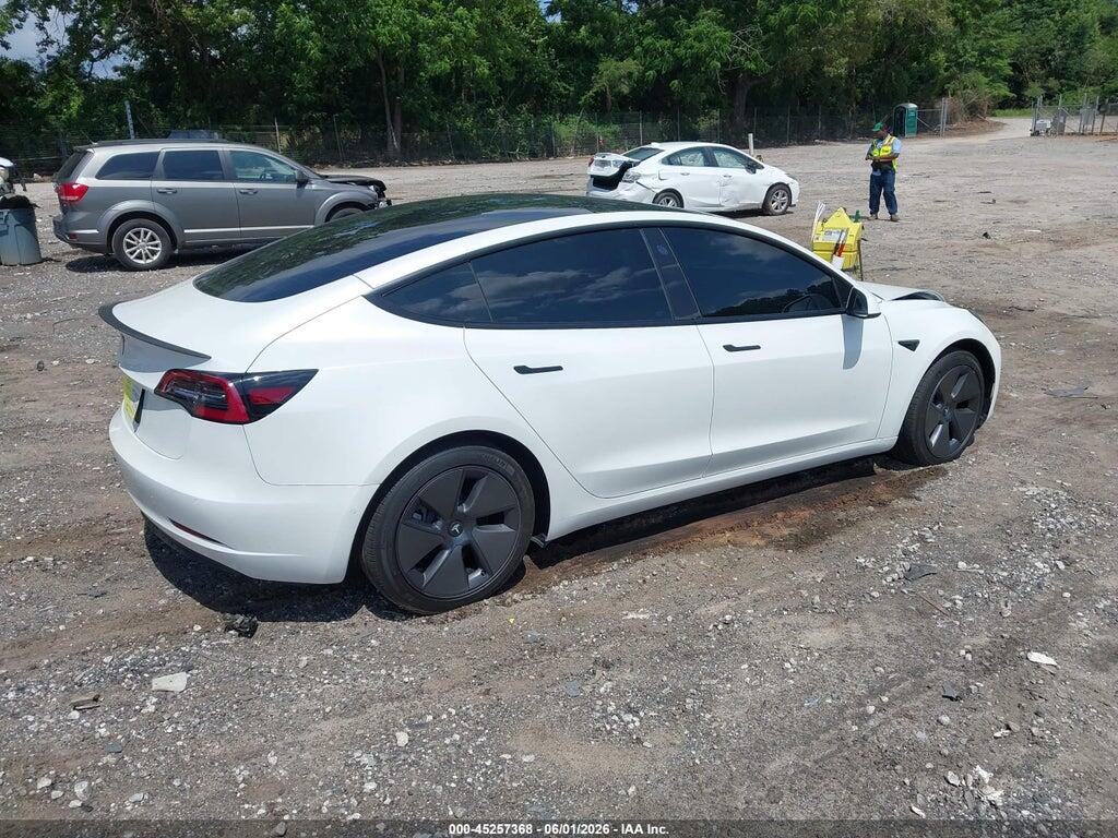 5YJ3E1EBXNF328579 2022 TESLA MODEL 3 photo no. 4