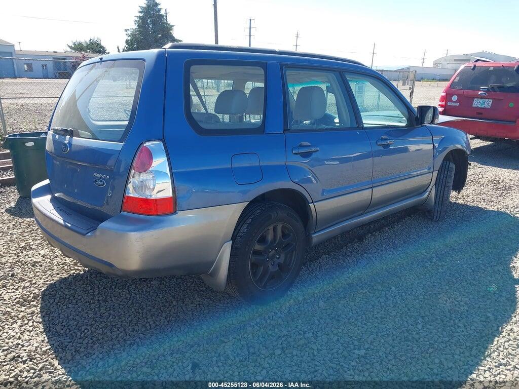 JF1SG67697H708105 2007 SUBARU FORESTER photo no. 4