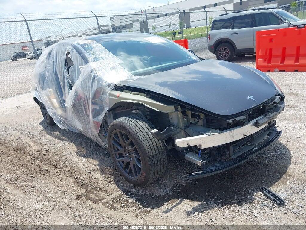 5YJ3E1EA0SF991291 2025 TESLA MODEL 3 photo no. 1
