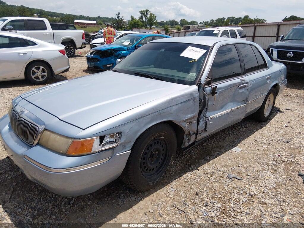 2MEFM75W0XX643320 1999 MERCURY GRAND MARQUIS photo no. 2