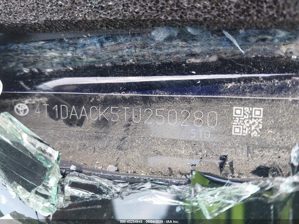 4T1DAACK5TU250280 2026 TOYOTA CAMRY photo no. 9