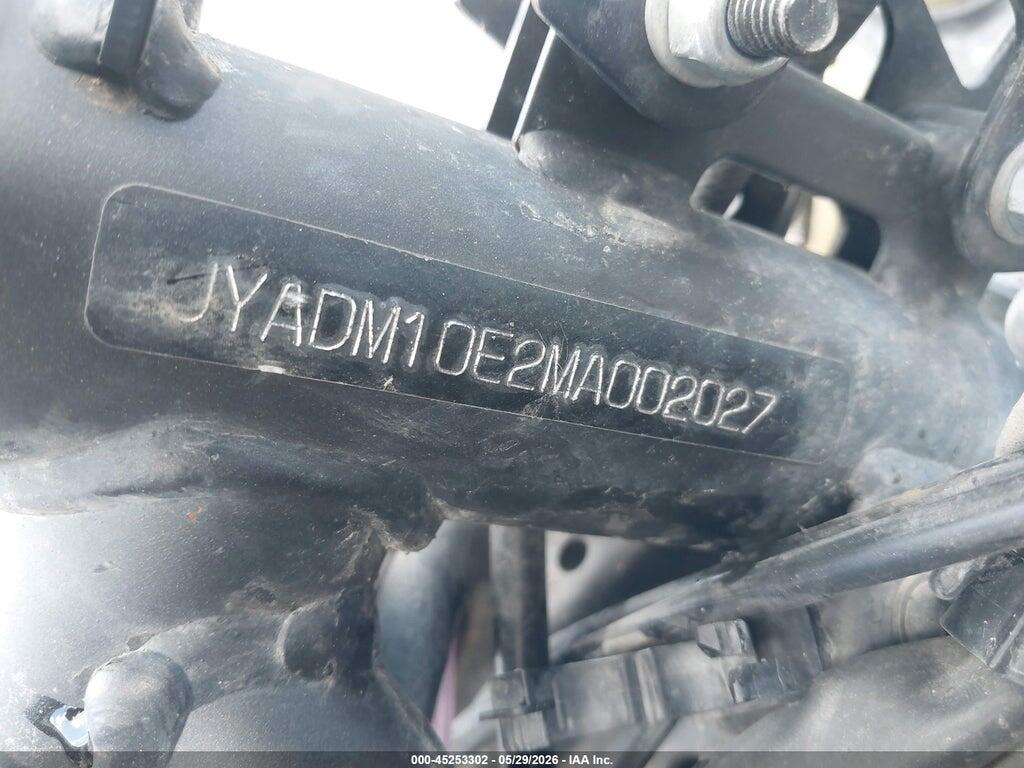 JYADM10E2MA002027 2021 YAMAHA XTZ690 photo no. 10