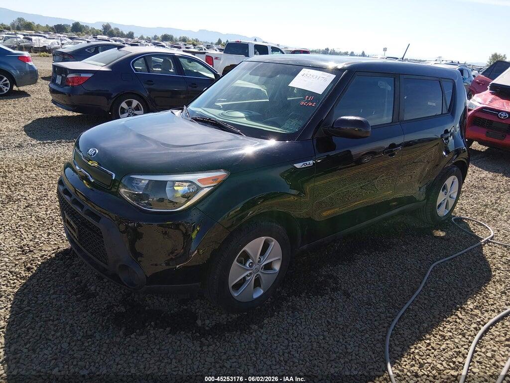 KNDJN2A20G7370948 2016 KIA SOUL photo no. 2