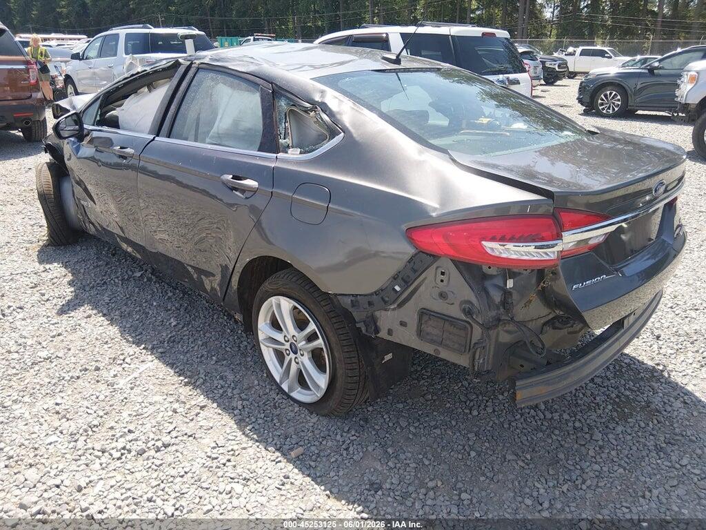 3FA6P0LU3JR139972 2018 FORD FUSION HYBRID photo no. 3