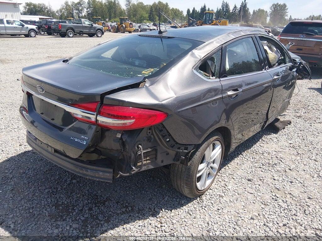 3FA6P0LU3JR139972 2018 FORD FUSION HYBRID photo no. 4