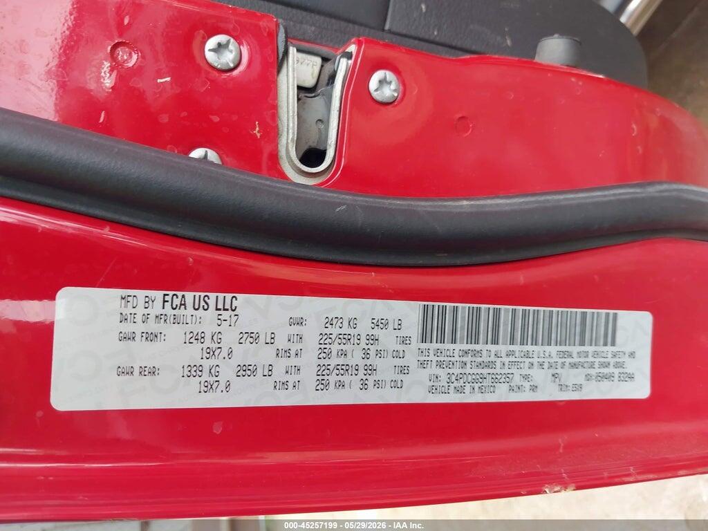 3C4PDCGG9HT662357 2017 DODGE JOURNEY photo no. 9
