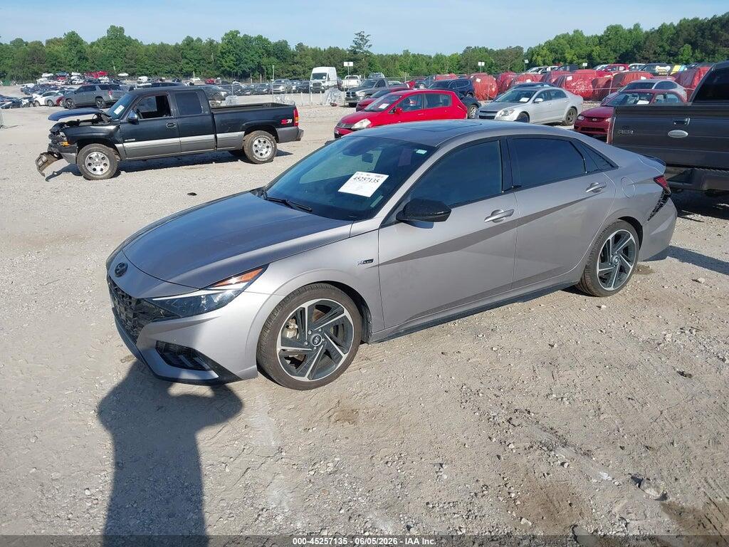 KMHLR4AF4NU313352 2022 HYUNDAI ELANTRA photo no. 2