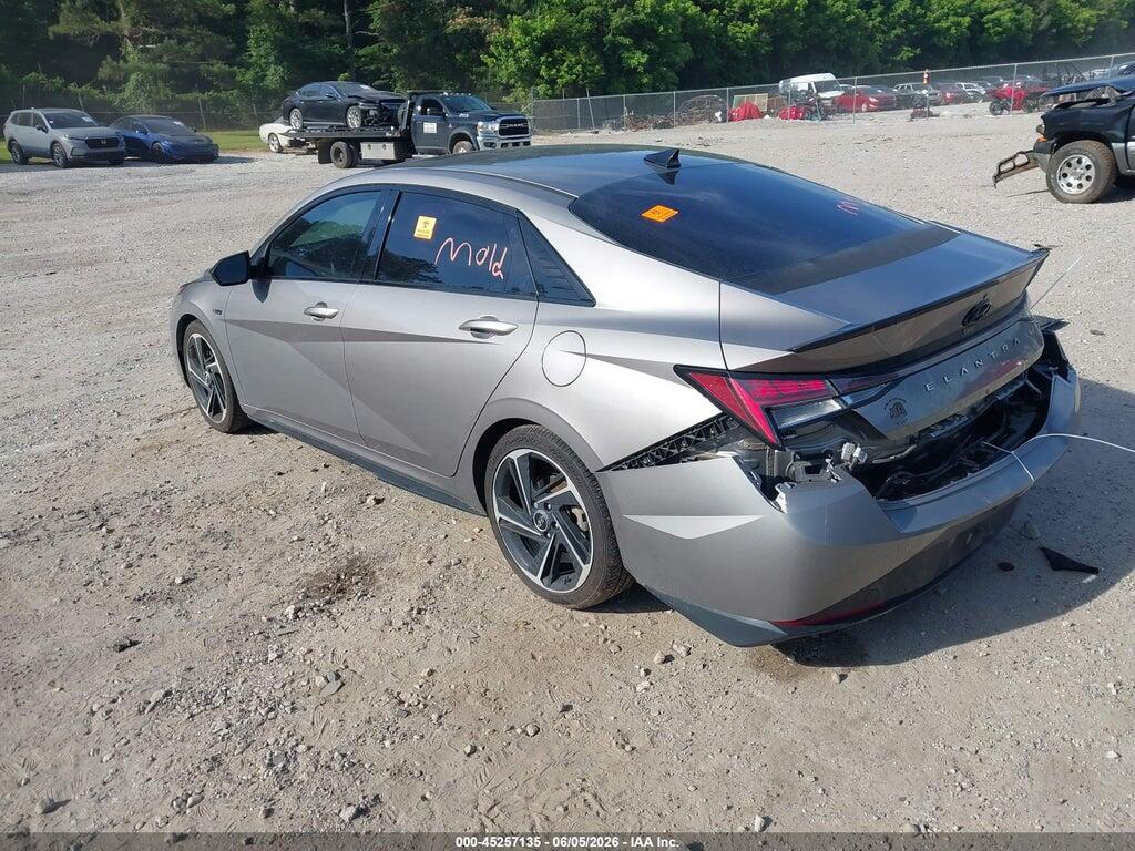 KMHLR4AF4NU313352 2022 HYUNDAI ELANTRA photo no. 3