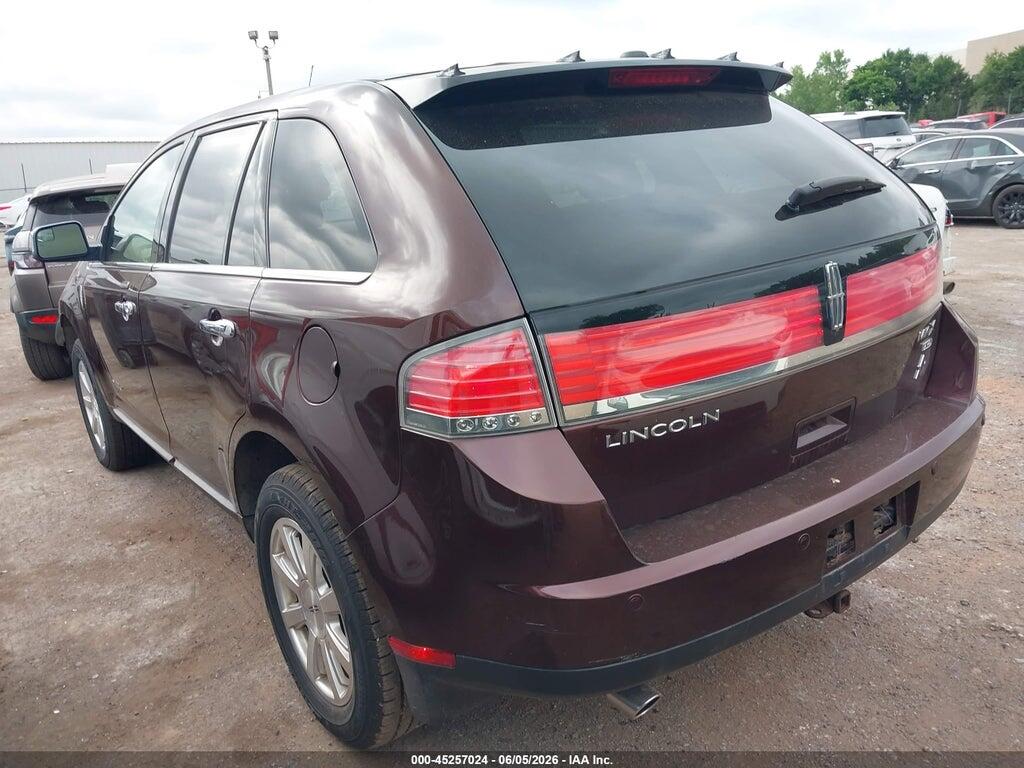 2LMDJ8JC5ABJ27557 2010 LINCOLN MKX photo no. 3