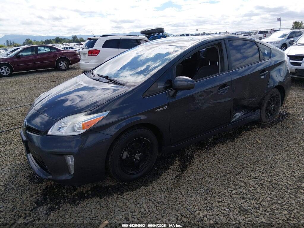 JTDKN3DU8F0429145 2015 TOYOTA PRIUS photo no. 2